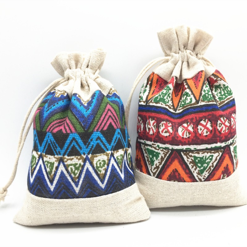 Women Bags Max - Сумка на шнурке в этническом стиле,