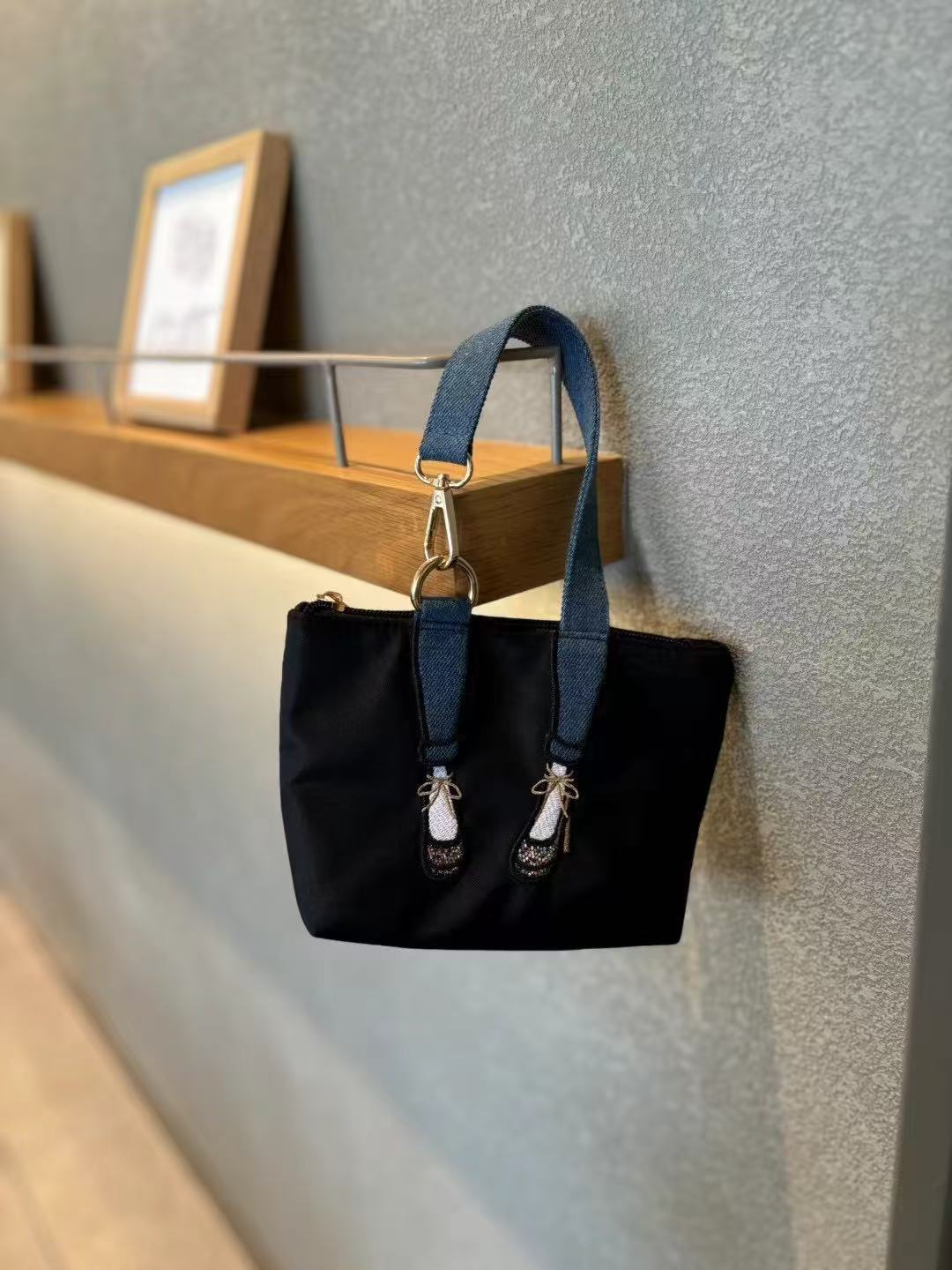 Women Bags Max - Модная вышитая водонепроницаемая нейлоновая сумка-кошелек для