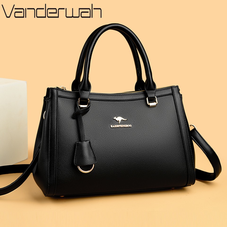 Women'S Tote Bags For Work - Сумка-тоут через плечо из мягкой искусственной