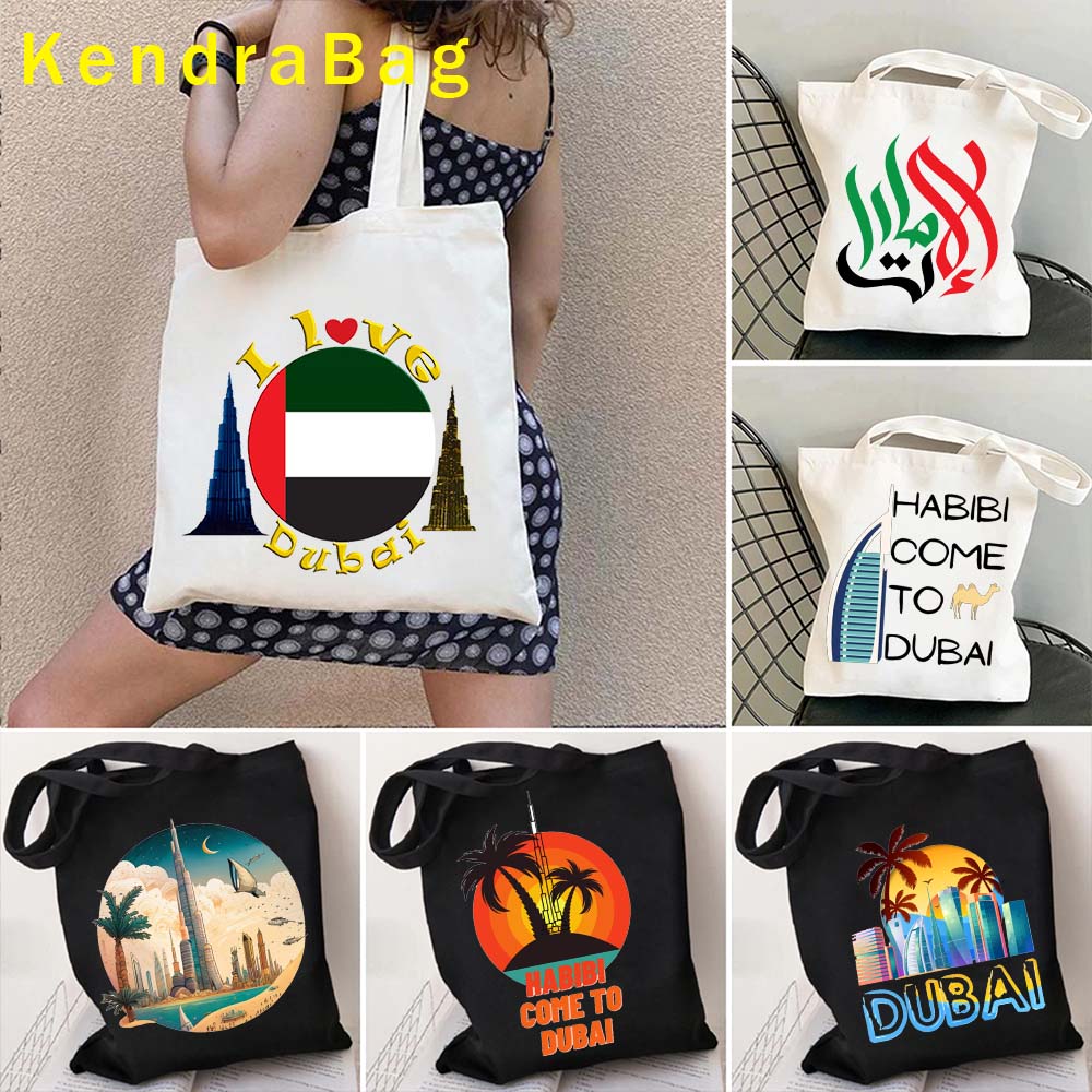 Women Bags Uae - Сумка-тоут с принтом эмблемы ОАЭ, Дубая,