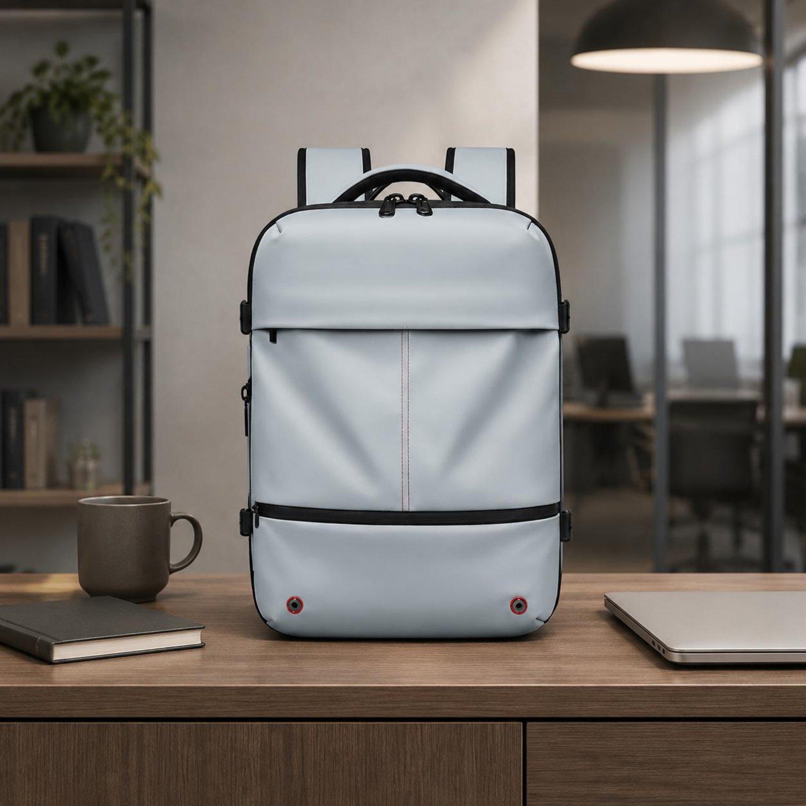 Women Bags Office - Женский дорожный рюкзак для ноутбука, расширяемый,
