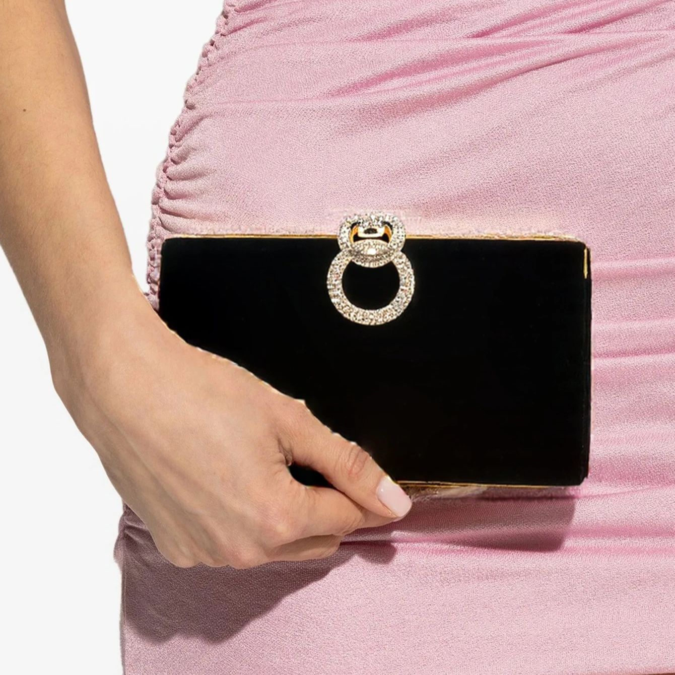 Women Bags Golden - Бархатные женские вечерние сумки с бриллиантами,