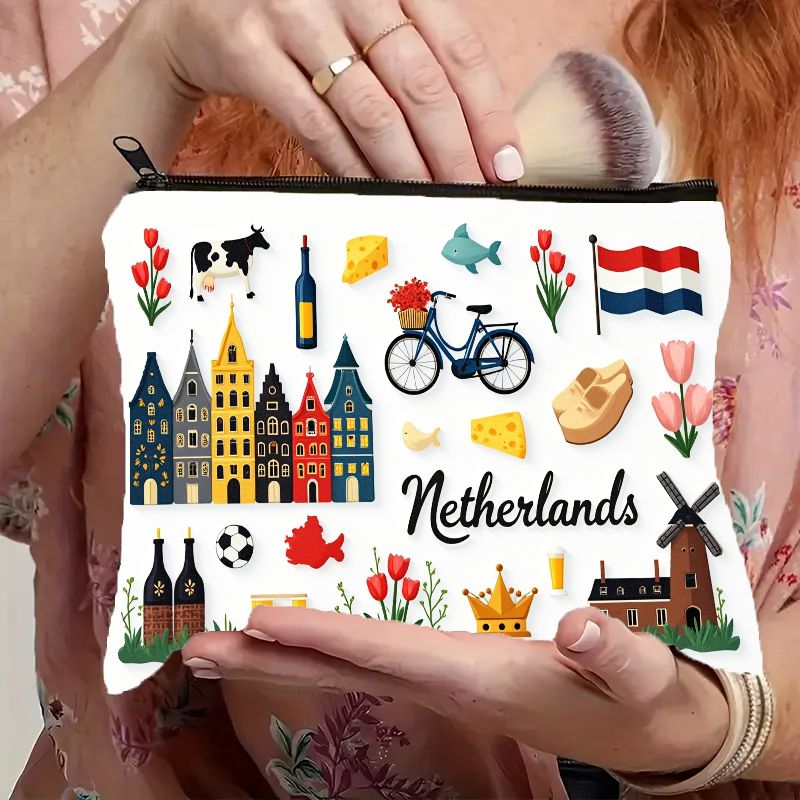Women Bags Netherlands - Косметичка с мультяшным рисунком в голландском