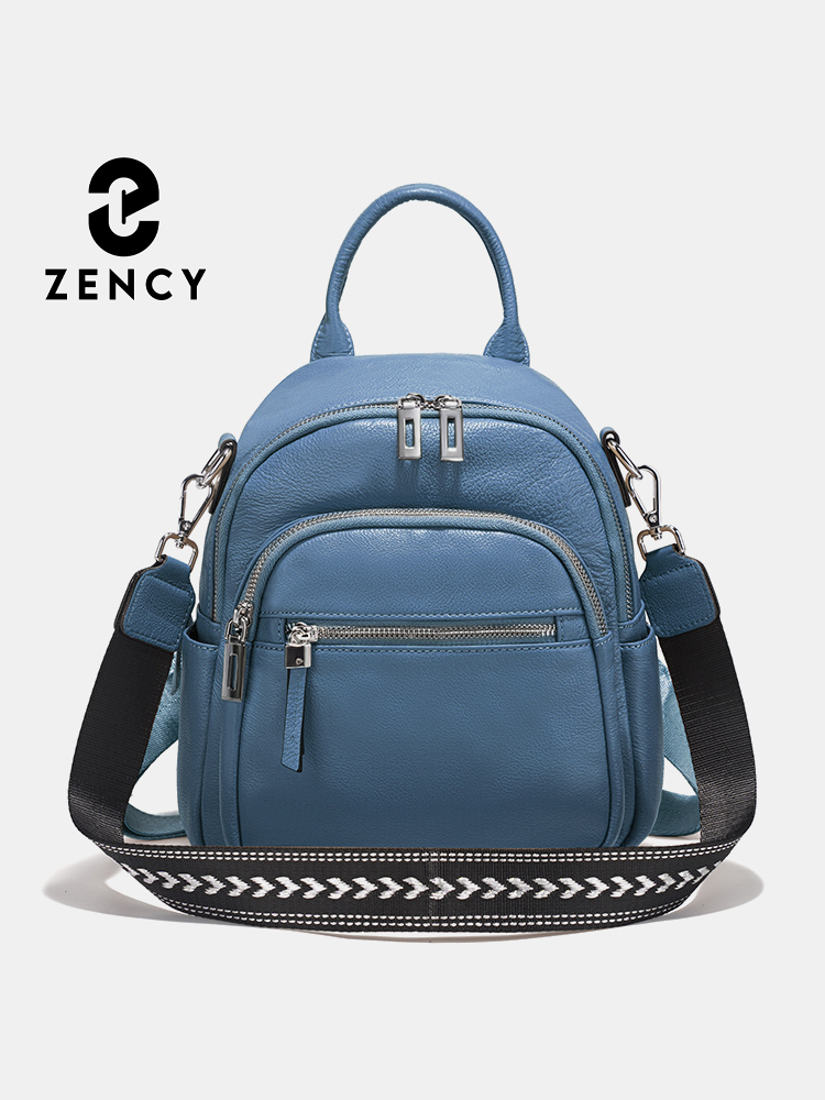 Women Bags Work - Маленький рюкзак Zency из натуральной кожи,