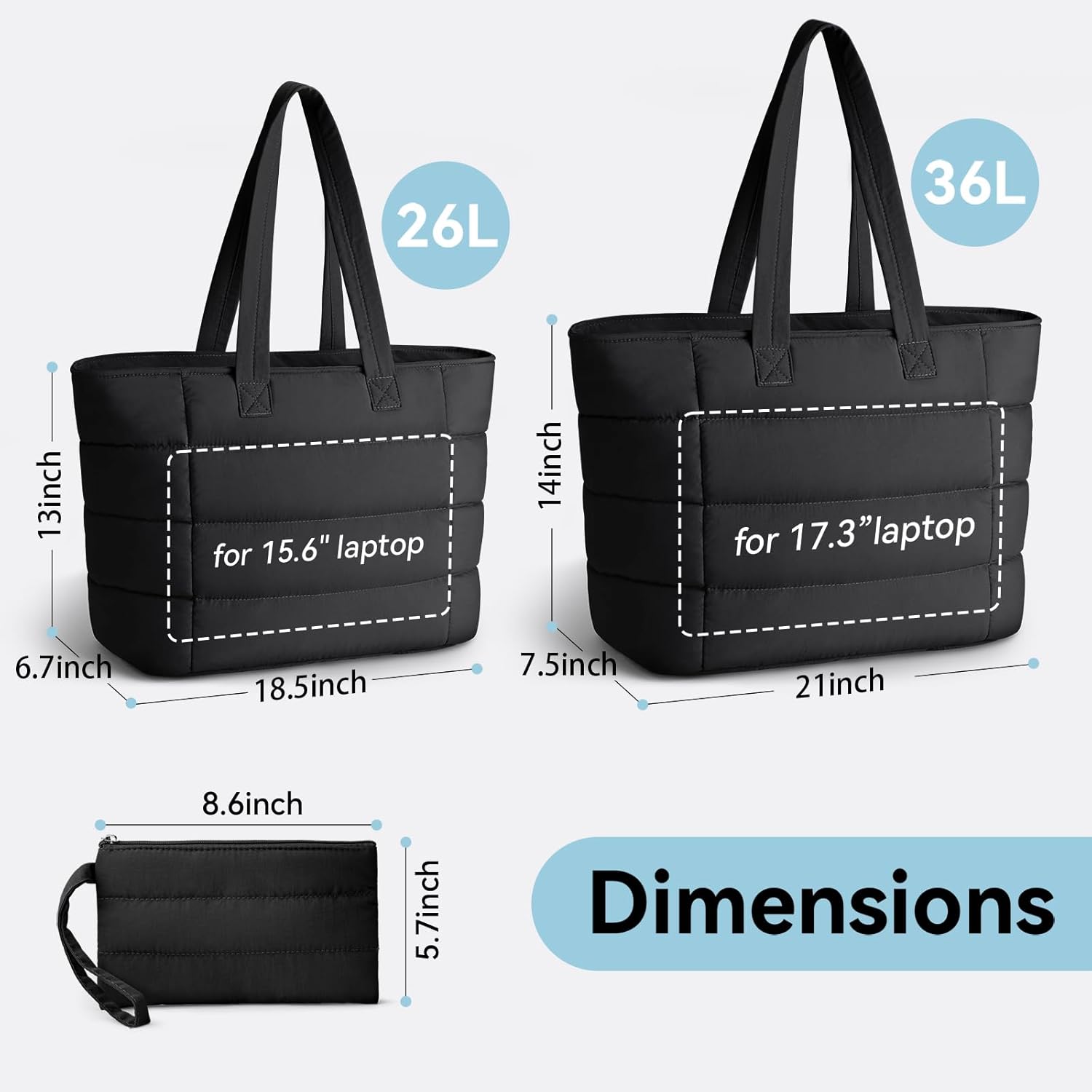 Легкая дутая сумка-тоут для же – обзор и цена Women'S Tote Bags For Work
