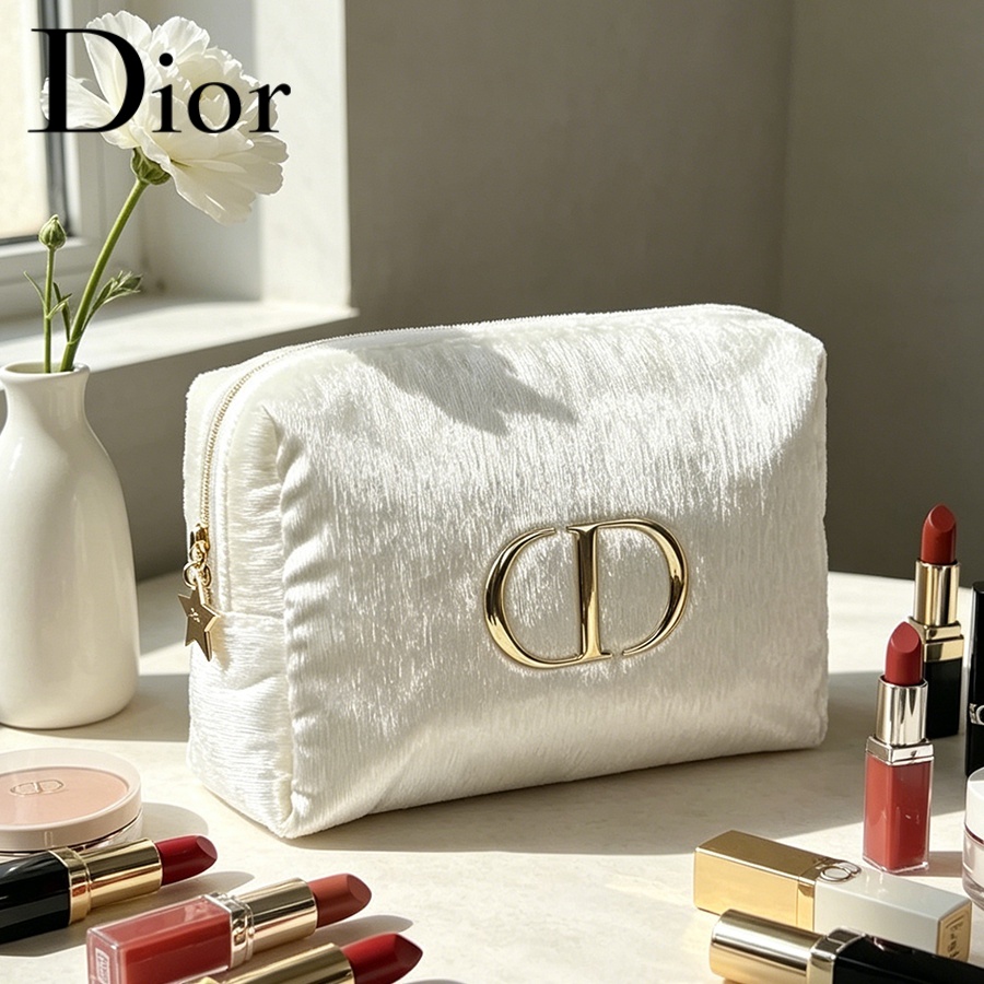 Сумка Dior из белого бархата,  – обзор и цена Women Bags Logo
