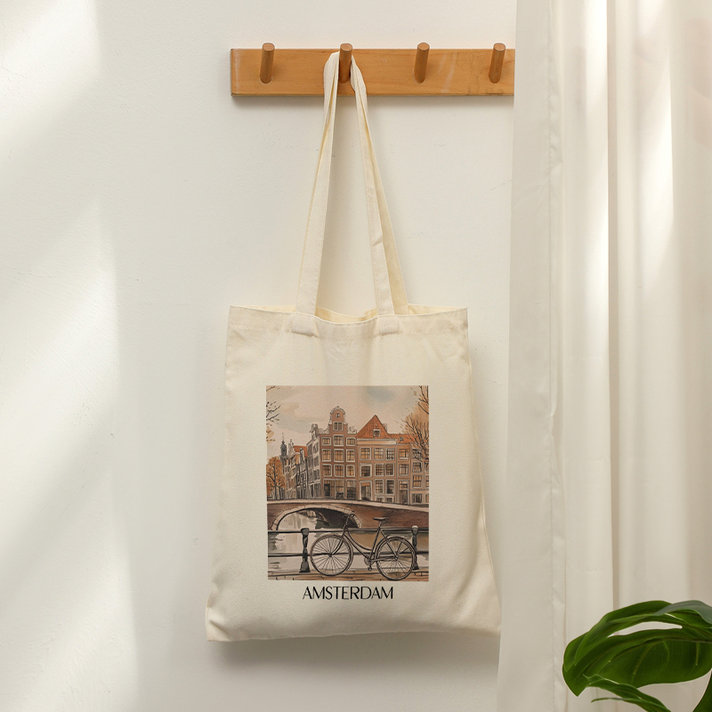 Прочная холщовая сумка-тоут с  – обзор и цена Women Bags Netherlands