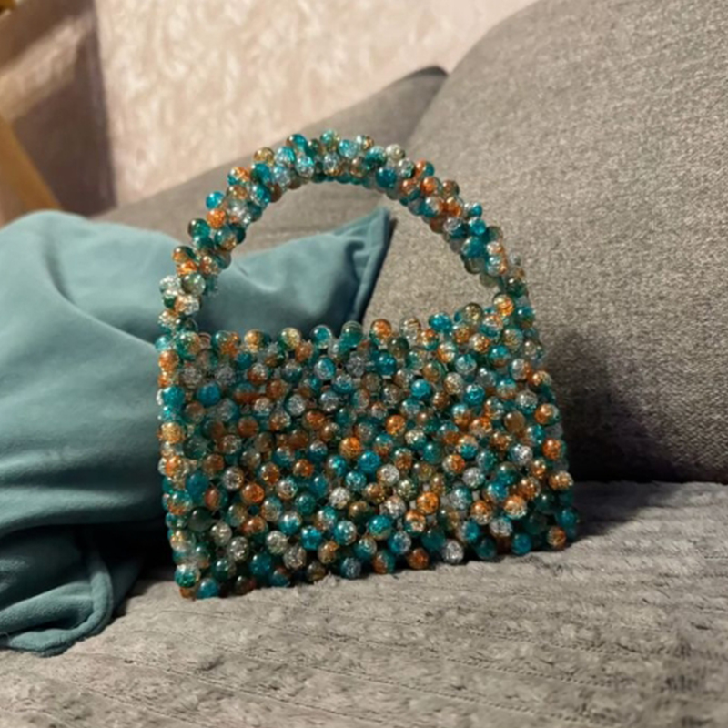 Зеленая красочная акриловая же – обзор и цена Women Bags Logo