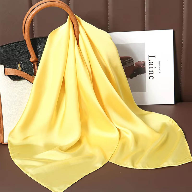 Роскошный однотонный шелковый  – обзор и цена Women Bags Office