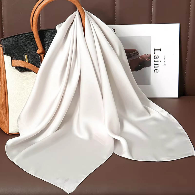 Роскошный однотонный шелковый  – обзор и цена Women Bags Office
