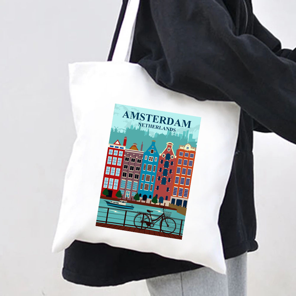 Женская холщовая сумка через п – обзор и цена Women Bags Netherlands