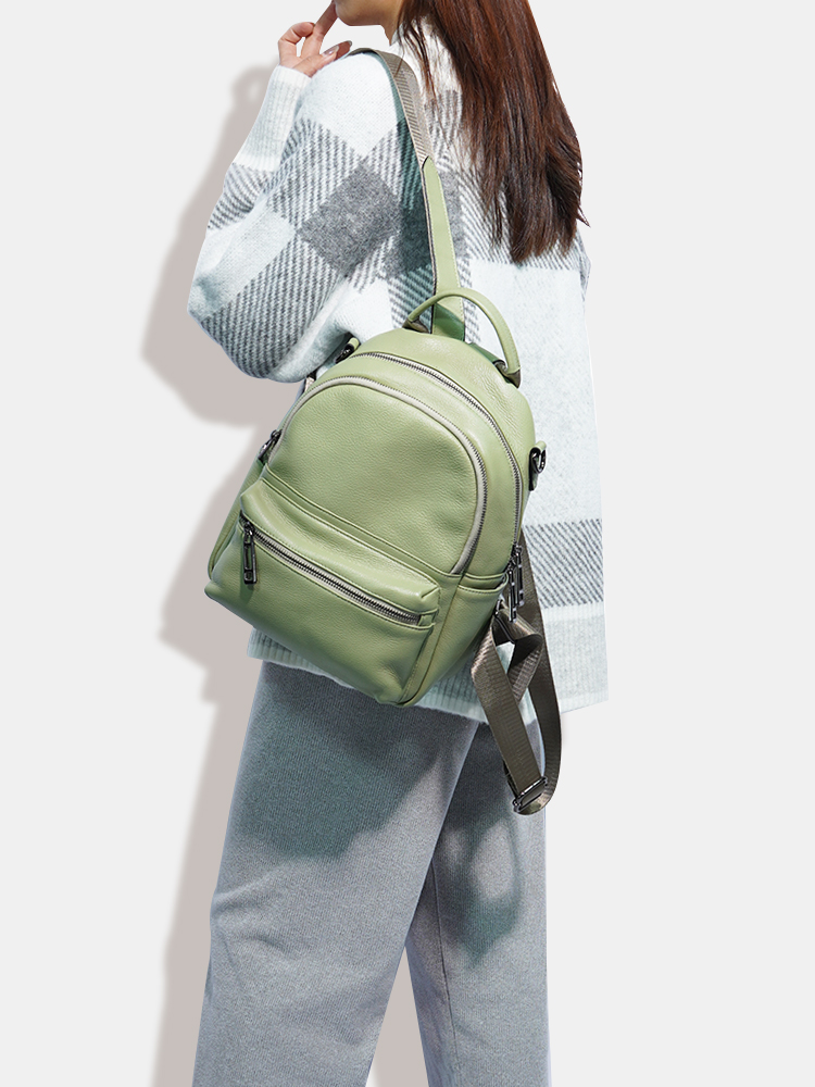Рюкзак Zency женский кожаный,  – обзор и цена Women Bags White