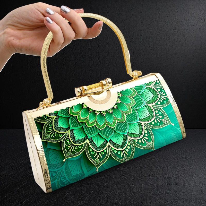 Золотая сумка-клатч с бриллиан – обзор и цена Women Bags Golden