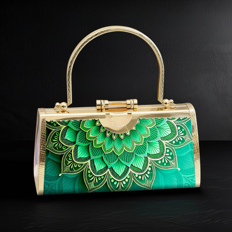 Золотая сумка-клатч с бриллиан – обзор и цена Women Bags Golden
