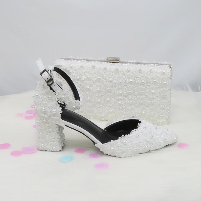Свадебные туфли BaoYa Fang син – обзор и цена Women Bags White