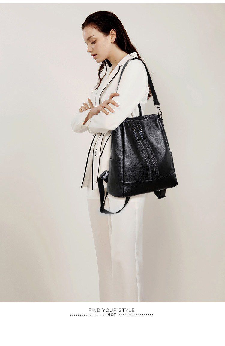 Женский рюкзак из мягкой кожи, – обзор и цена Women Bags Office