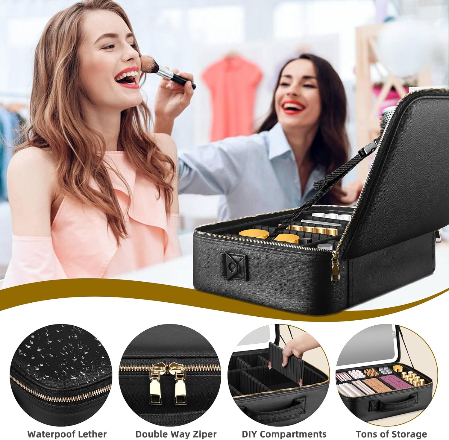 Портативная дорожная косметичк – обзор и цена Women Vanity Bags