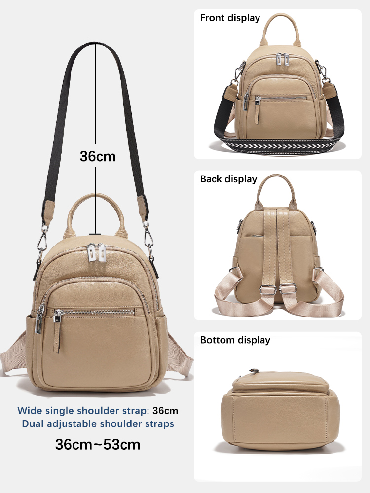Маленький рюкзак Zency из нату – обзор и цена Women Bags Work