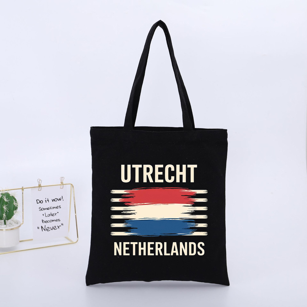 Холщовая сумка-шоппер с принто – обзор и цена Women Bags Netherlands