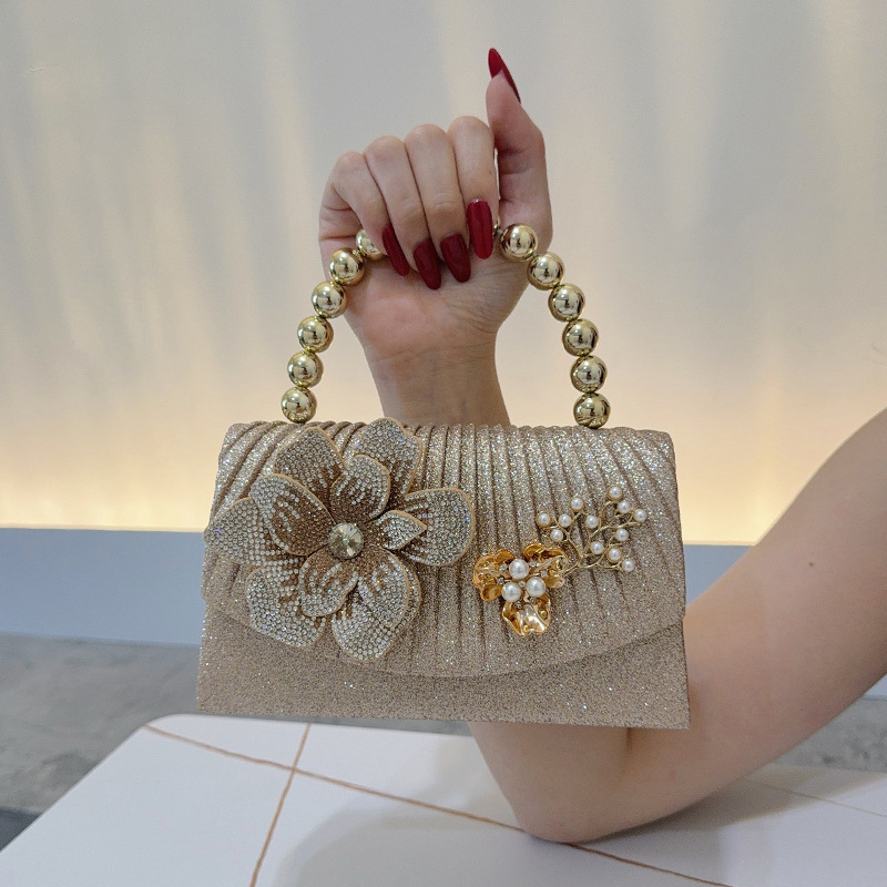 Золотистая блестящая вечерняя  – обзор и цена Women Bags Golden