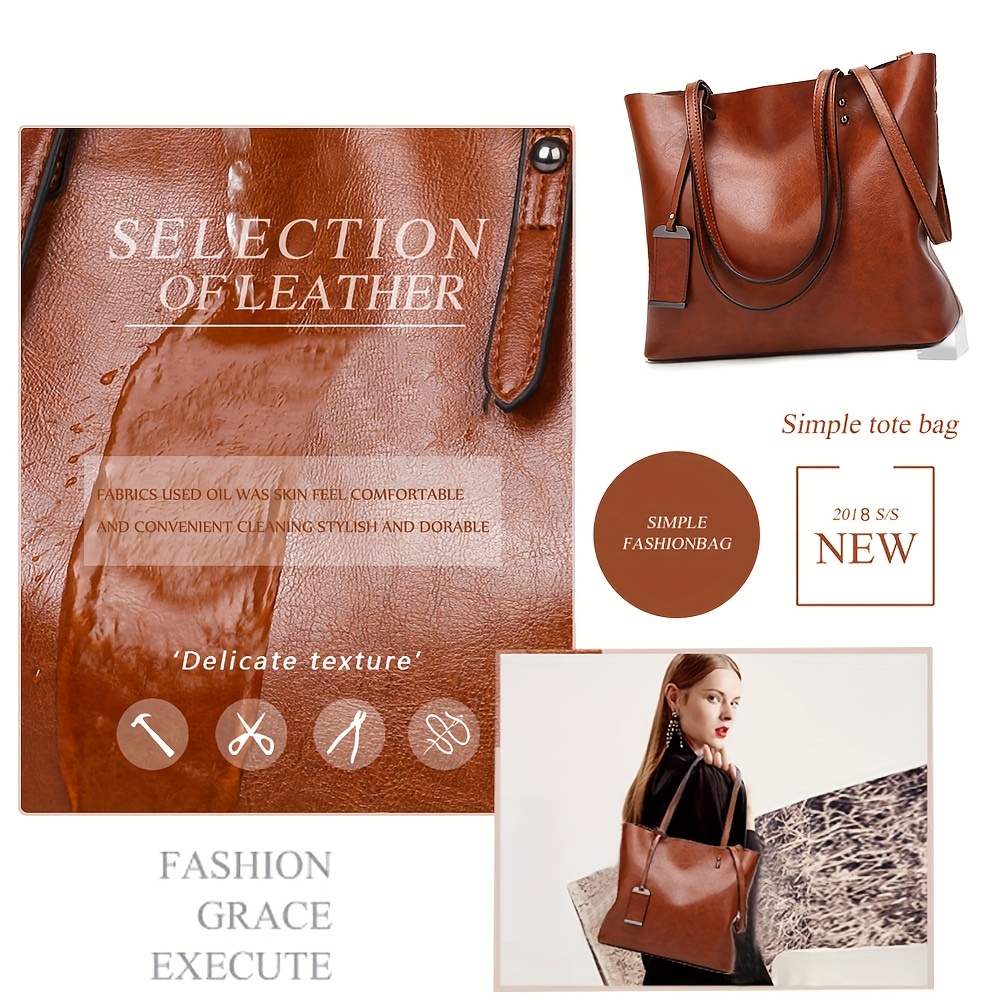 Модная классическая кожаная же – обзор и цена Women'S Tote Bags For Work